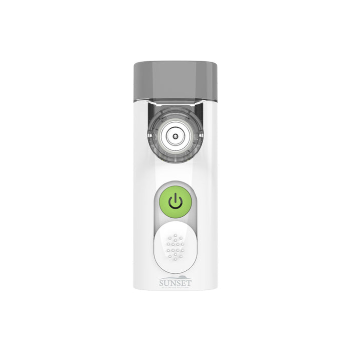 Sunset Medical Handheld Mesh Nebulizer with Rechargeable Battery