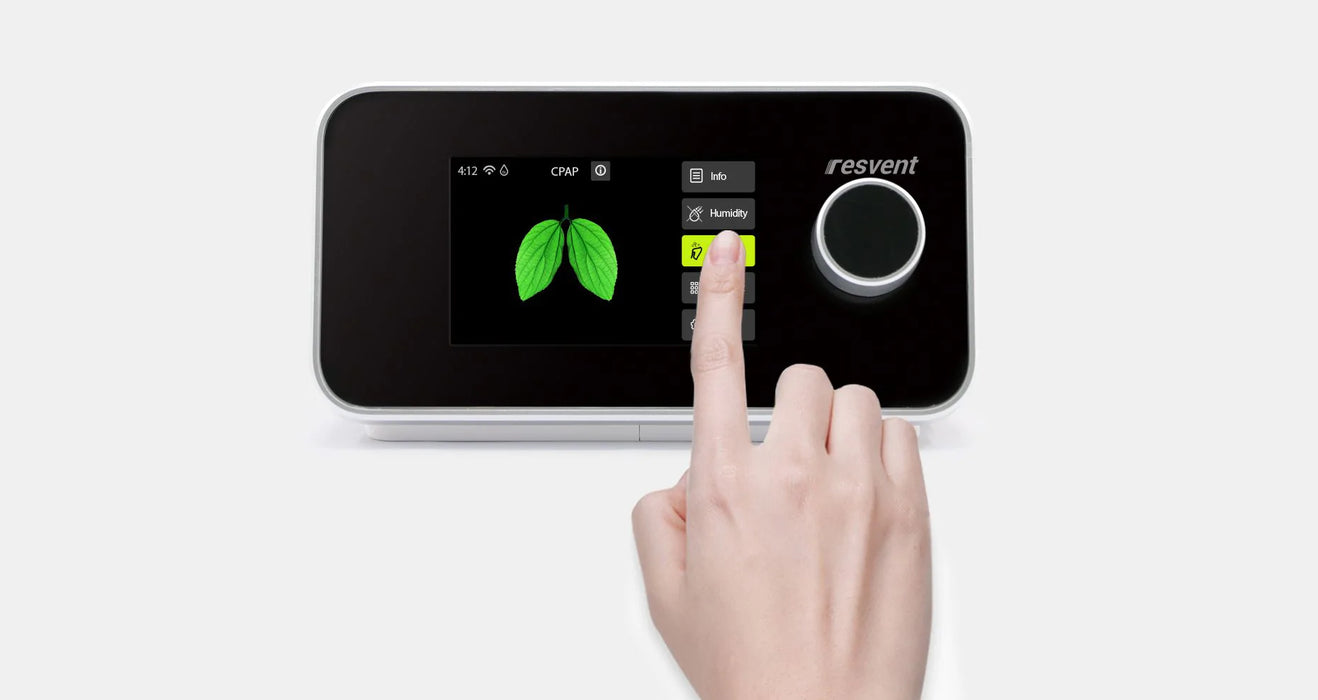Resvent iBreeze Auto BiPAP ST Machine with Heated Humidifier & WiFi 25STA