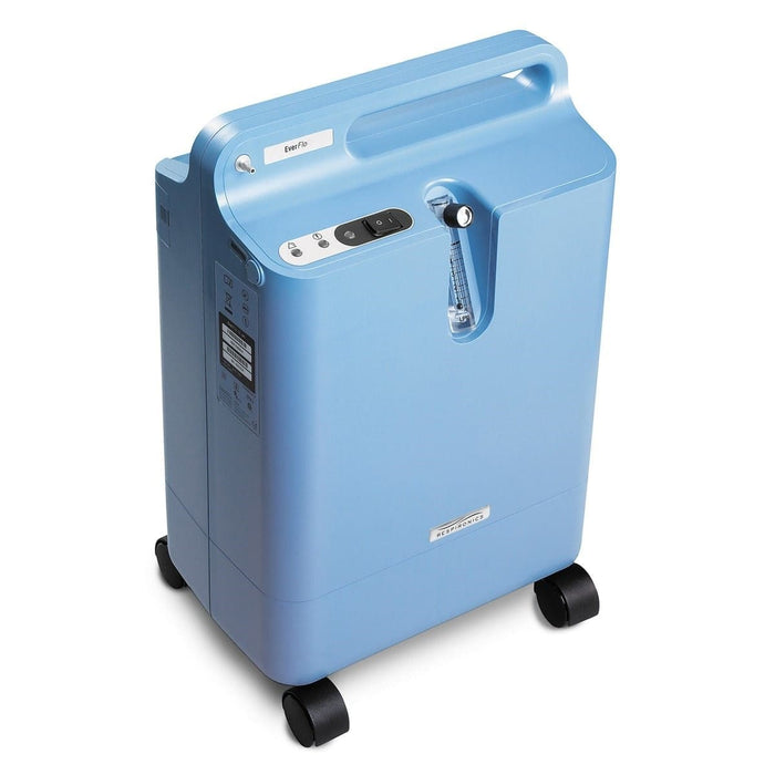 Everflo Home Oxygen Concentrator Bundle with OPI (5 LPM) - OPEN BOX