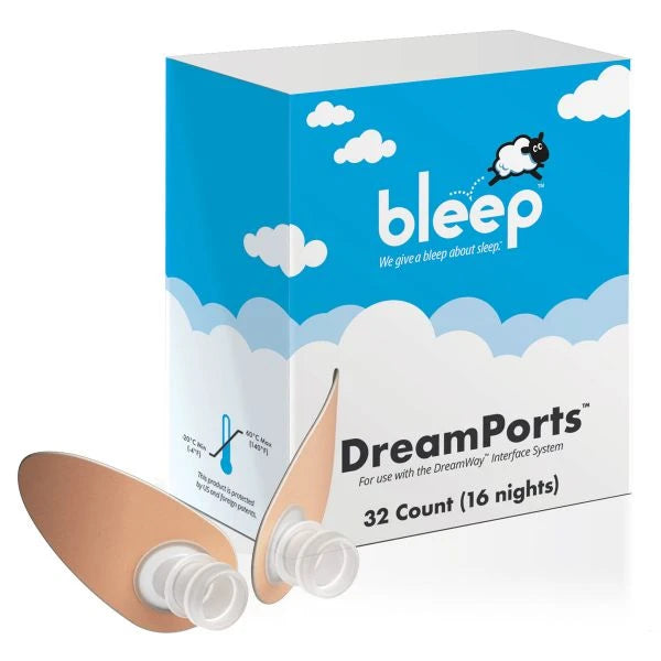 Bleep DreamPort Replacement Nasal Pillows w/ Adhesive Nose Covers