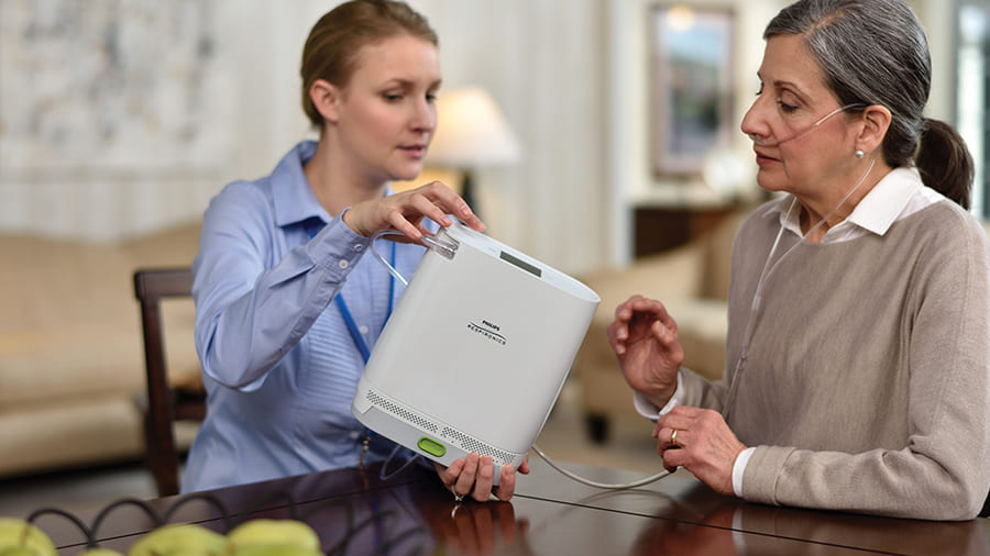 Powerful Yet Compact Oxygen Therapy