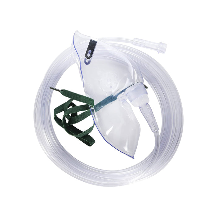 Teleflex Hudson RCI Elongated Style Oxygen Mask with 7 ft. Star Lumen® and Adjustable Head Strap