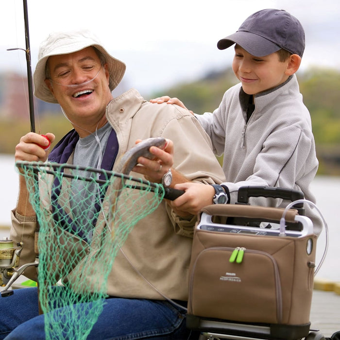 Philips Respironics SimplyGo Portable Oxygen Concentrator - Continuous & Pulse Flow