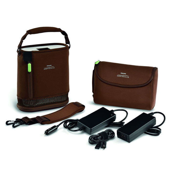 Philips Respironics SimplyGo Mini - Portable Travel Oxygen Concentrator (Bundle)