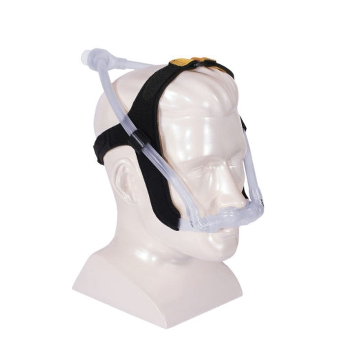 DeVilbiss Bravo Nasal Pillow CPAP Mask FitPack Complete with Headgear