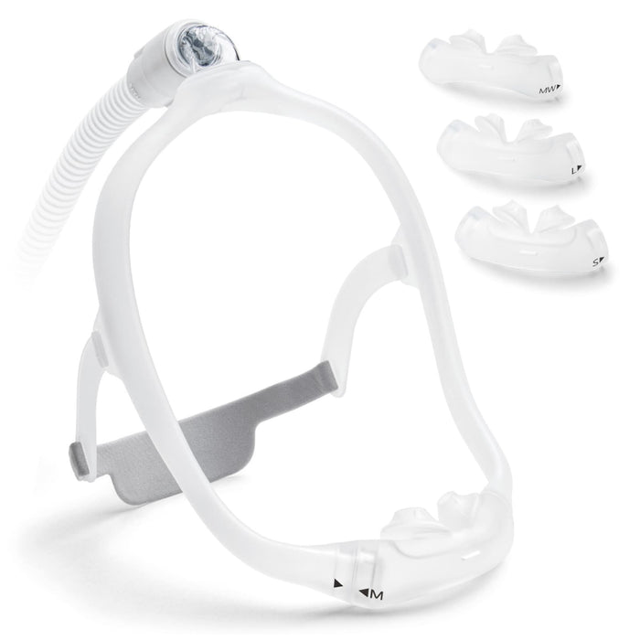Philips Respironics DreamWear Nasal CPAP Mask w/ Medium Headgear Frame & Multi-Size Fitpack