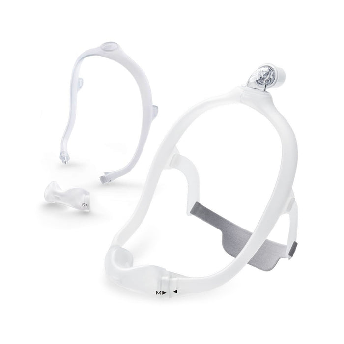 Philips Respironics DreamWear Nasal CPAP Mask w/ Medium Headgear Frame & Multi-Size Fitpack