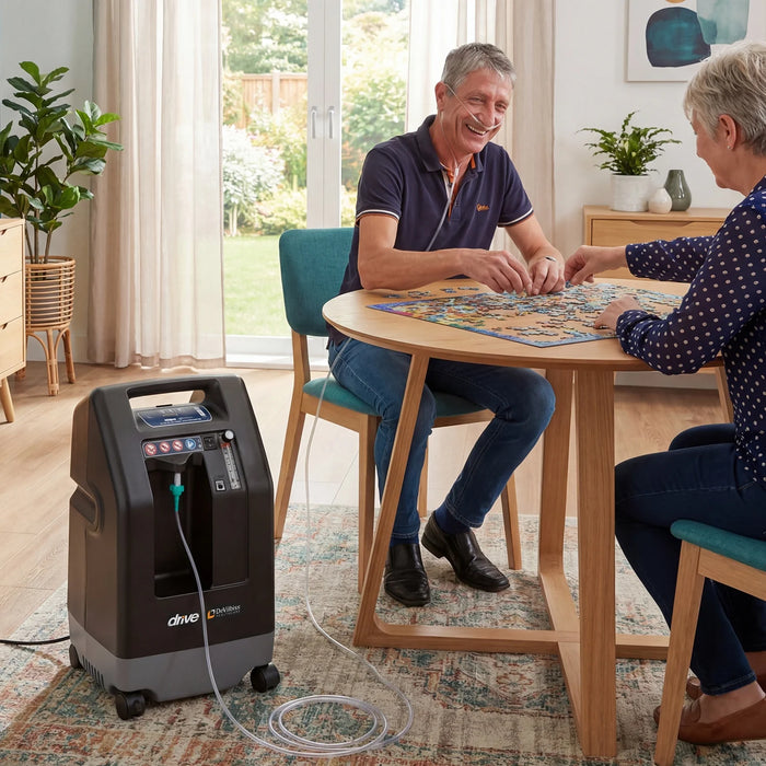 DeVilbiss Compact 1025DS Home Oxygen Concentrator 10 LPM