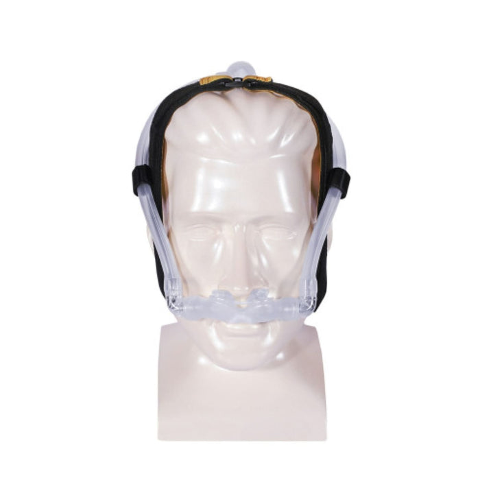 DeVilbiss Bravo Nasal Pillow CPAP Mask FitPack Complete with Headgear