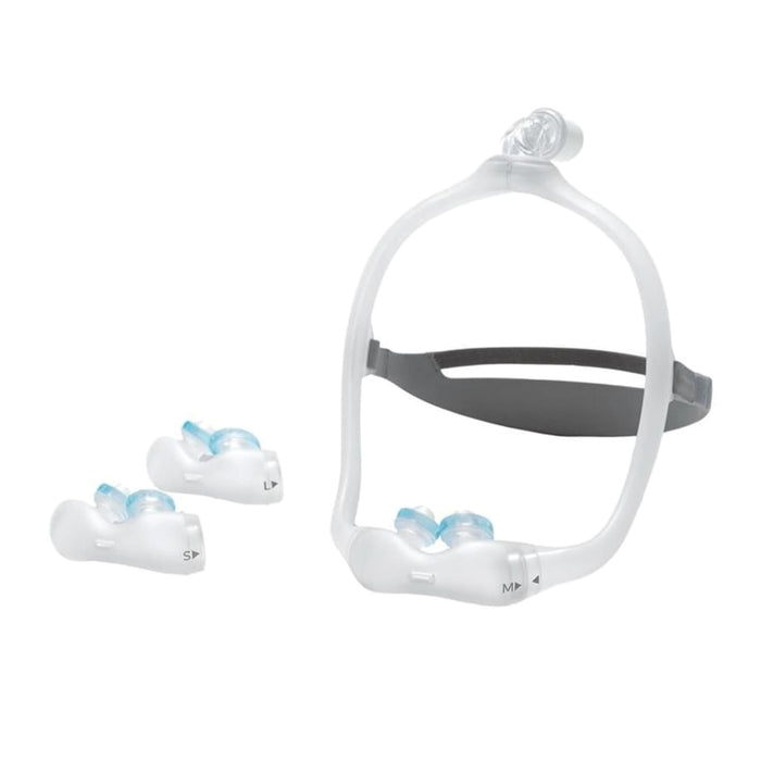 Philips Respironics DreamWear Nasal CPAP Mask Gel Pillow with size Medium Headgear + Fit Pack